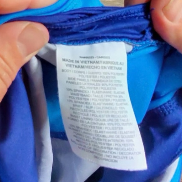 Nike Dri Fit Blue Athletic Running Shorts - Picture 7 of 7